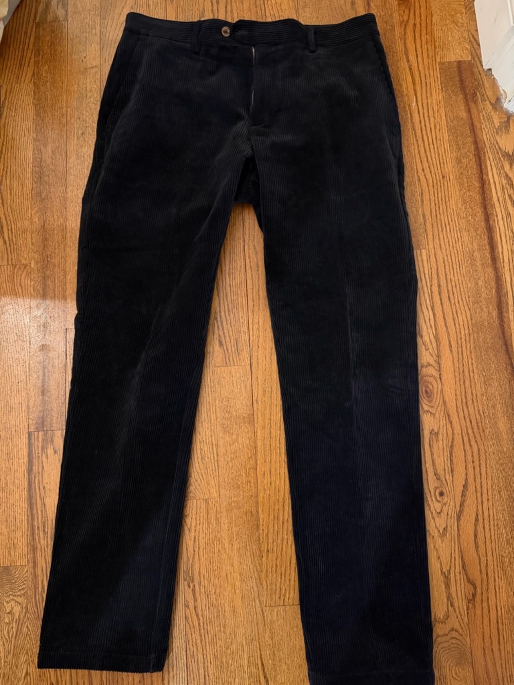 Vineyard Vines Black Corduroy Pants